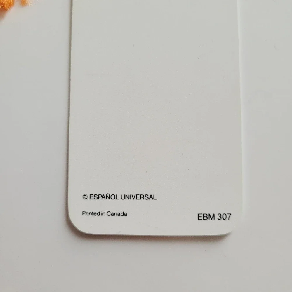 Vintage 80s Don't Quit boat Bookmark, Edgar Guest Poem Espanol Universal EBM 307